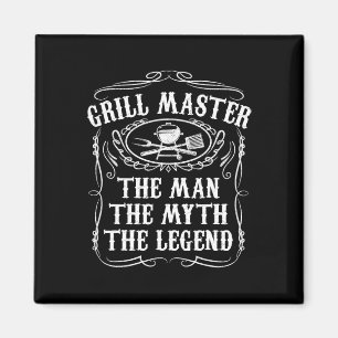 Imán El Maestro Grill El Hombre La Leyenda Del Mito Gra
