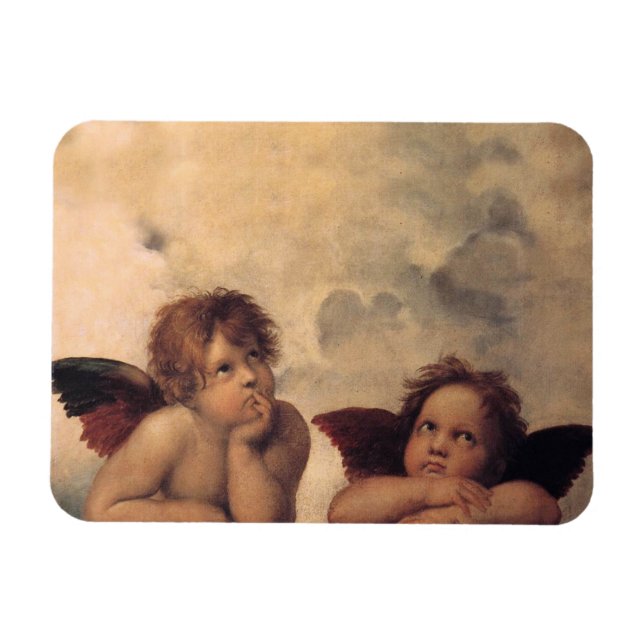 Imán El MAGNET flexible de Cherubs de Raphael (Horizontal)