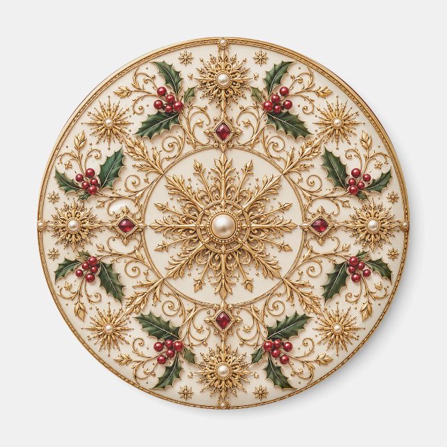 Imán El Mandala Imperial de Invierno (Frente)