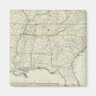 Imán El mapa histórico de la guerra