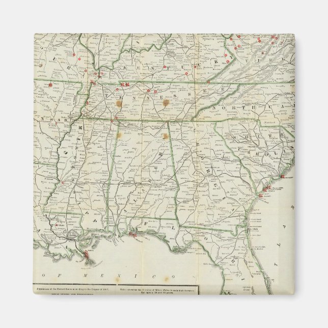Imán El mapa histórico de la guerra (Frente)