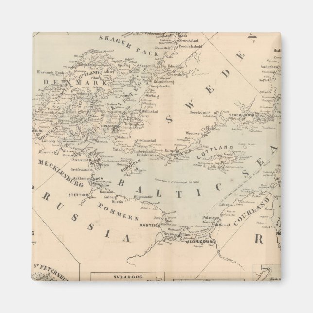 Imán El Mar Báltico (Frente)