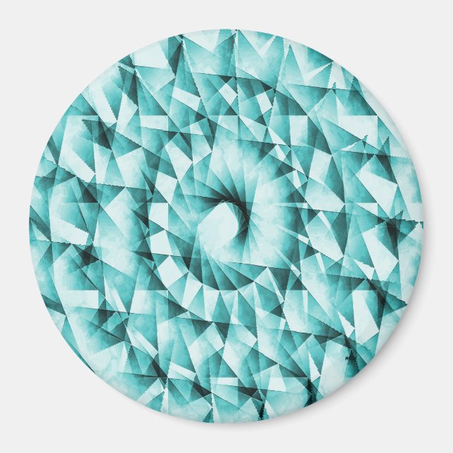 Imán El mar geométrico..... (Frente)