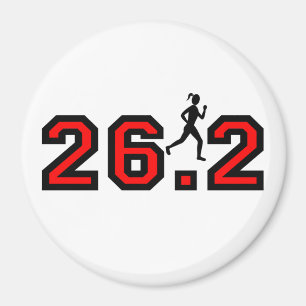Imán el maratón de las mujeres 26,2