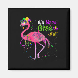 Imán El Mardi Gras Y'all Chicas de disfraces de flamenc