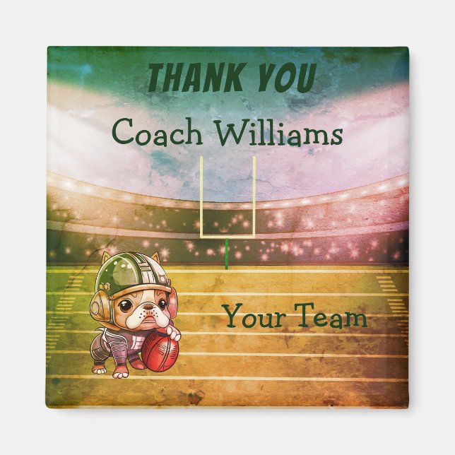 Imán El mariscal de bulldog francés que tú entrenas (Frente)