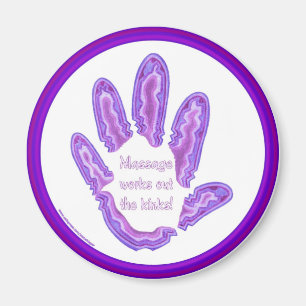 Imán El masaje resuelve las torceduras