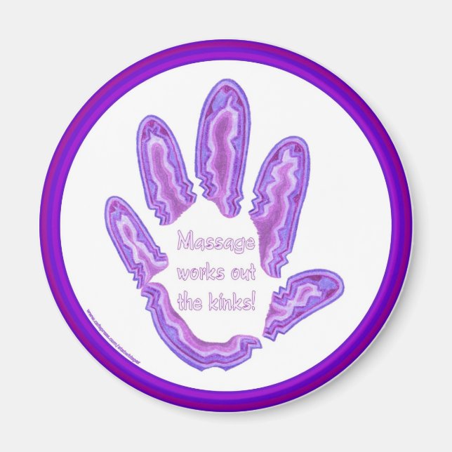 Imán El masaje resuelve los gritos (Frente)