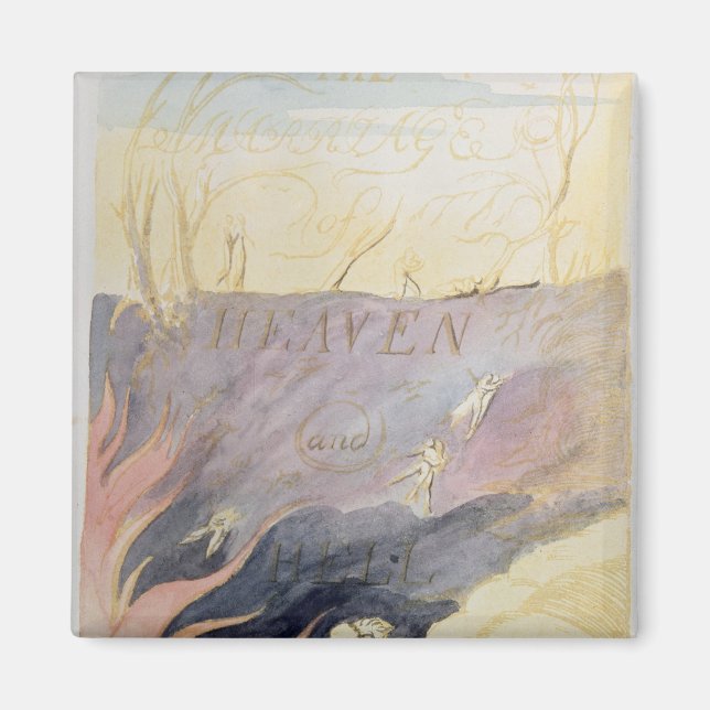 Imán El matrimonio del cielo y el infierno (Frente)