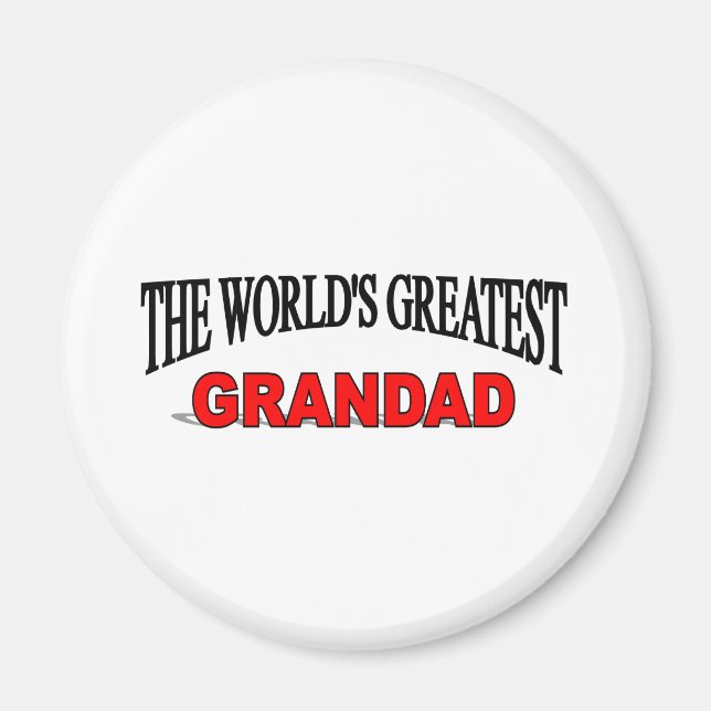 Imán El mayor abuelo del mundo (Frente)