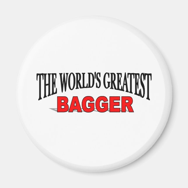Imán El mayor Bagger del mundo (Frente)