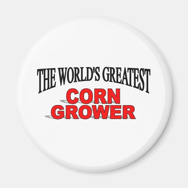 Imán El mayor cultivador de maíz del mundo (Frente)