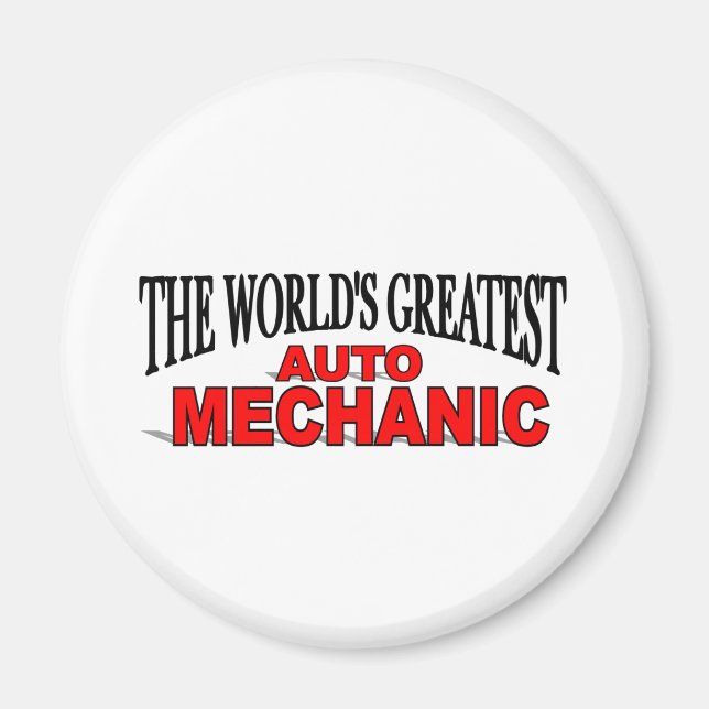 Imán El mayor mecánico automático del mundo (Frente)