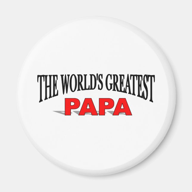 Imán El mayor papá del mundo (Frente)