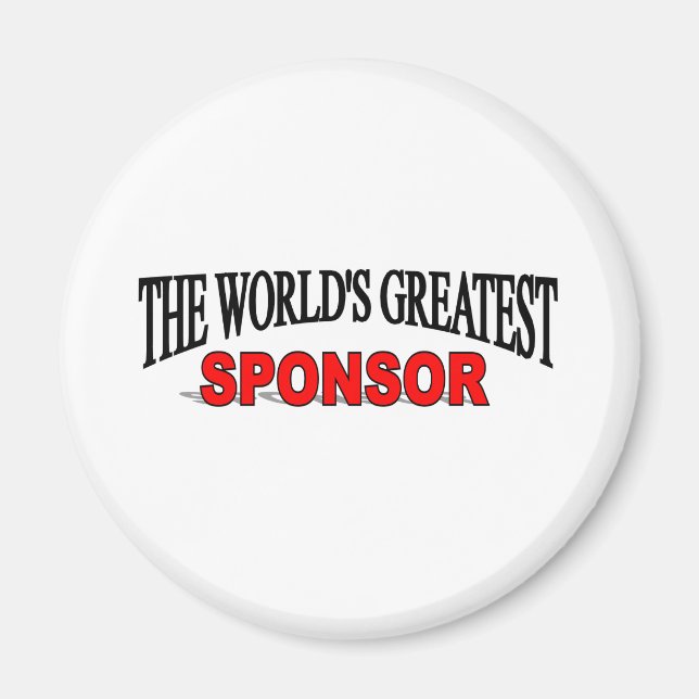 Imán El mayor patrocinador del mundo (Frente)