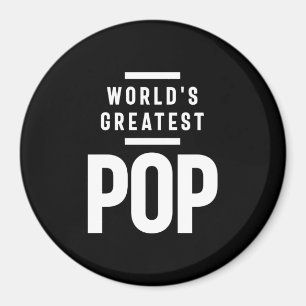 Imán El mayor pop del mundo   Regalo del abuelo del pad