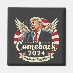 Imán El Mayor Regreso 2024 Más Fuertes Juntos Trump