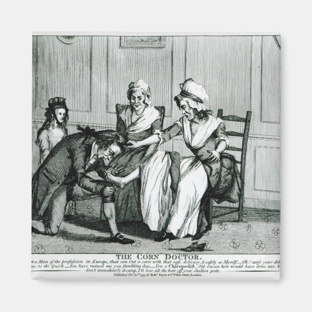 Imán El Médica del maíz, 1793 (Frente)