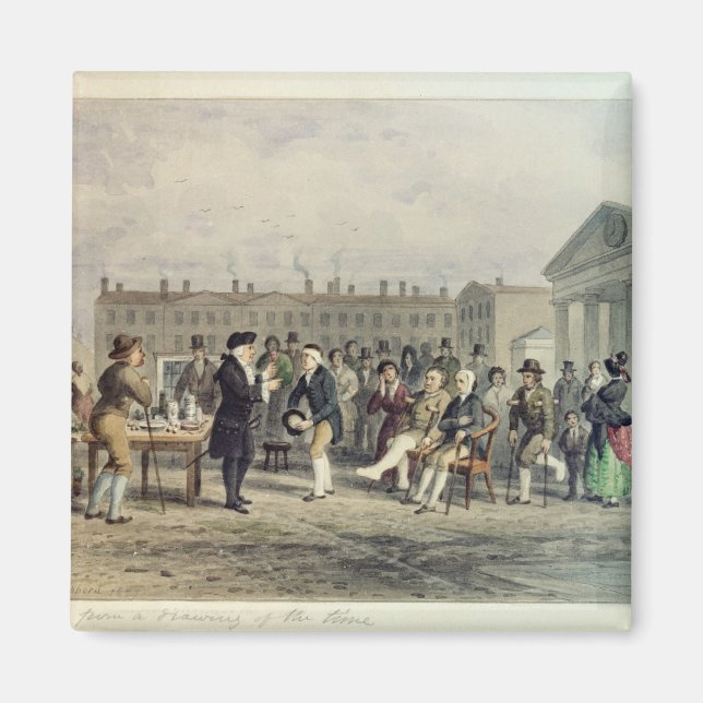 Imán El Médica Quack, 1857 (Frente)