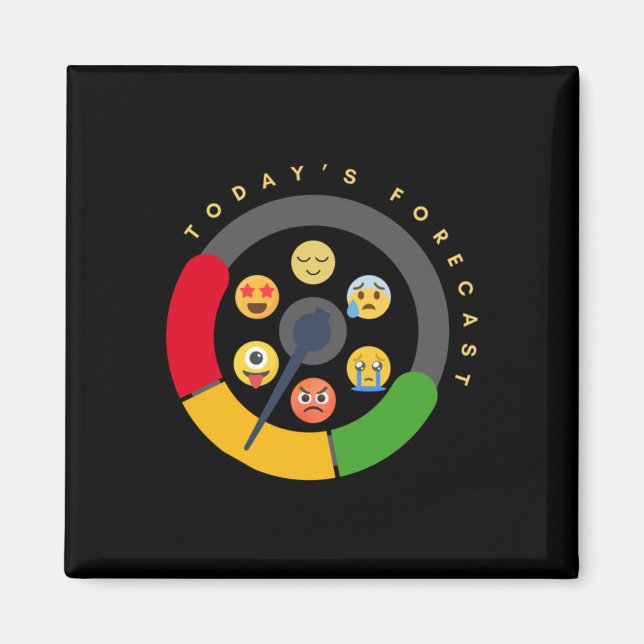 Imán El medidor de la salud mental de las predicciones  (Frente)