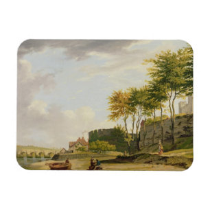 Imán El Medway en Rochester, 1776 (aceite en lona)