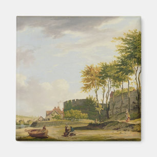 Imán El Medway en Rochester, 1776 (aceite en lona)