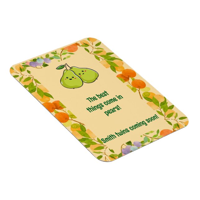 Imán El mejor anuncio viene en peras (Lado Derecho)