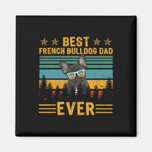 Imán El mejor Bulldog francés padre de perro del mundo