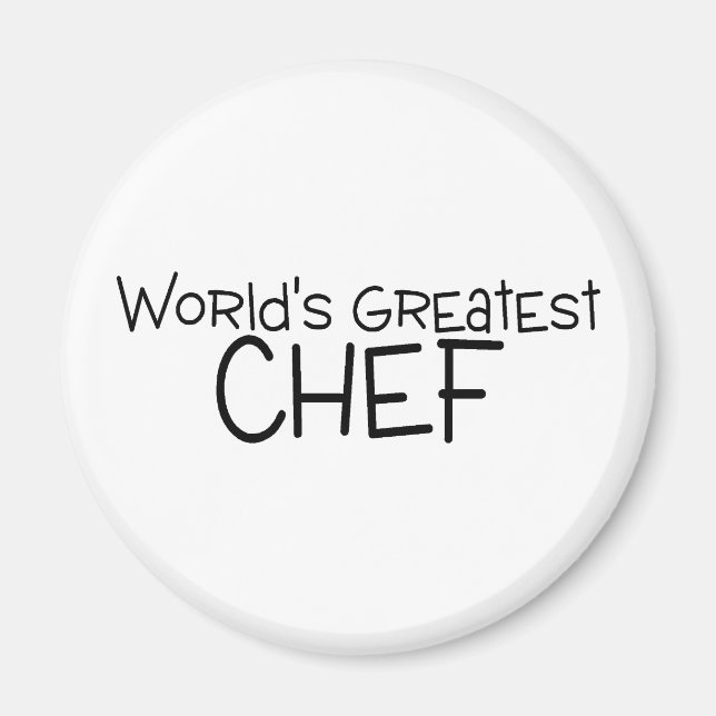 Imán El mejor chef del mundo (Frente)