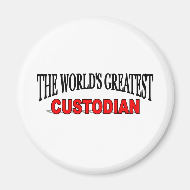 Imán El mejor custodio del mundo (Frente)