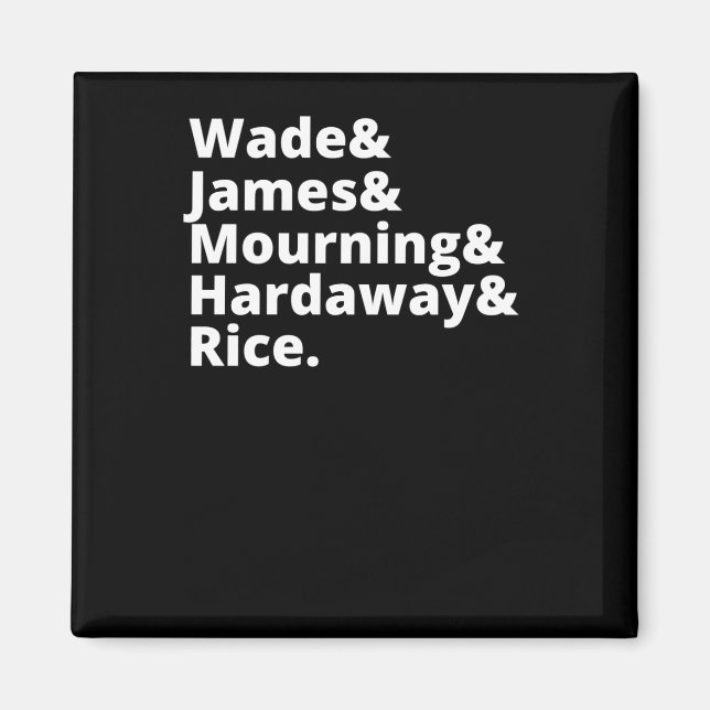 Imán El mejor de Miami (Frente)