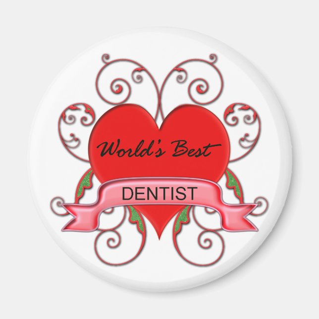 Imán El mejor dentista del mundo (Frente)