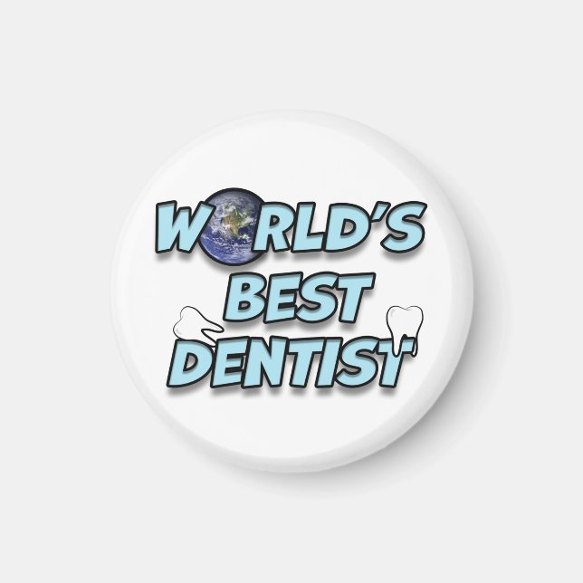 Imán El mejor dentista del mundo (Frente)