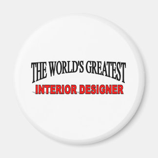 Imán El mejor diseñador de interiores del mundo