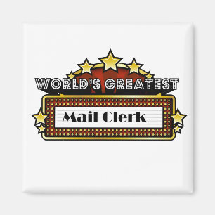 Imán El mejor empleado de correo del mundo