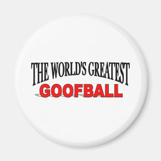 Imán El mejor Goofball del mundo