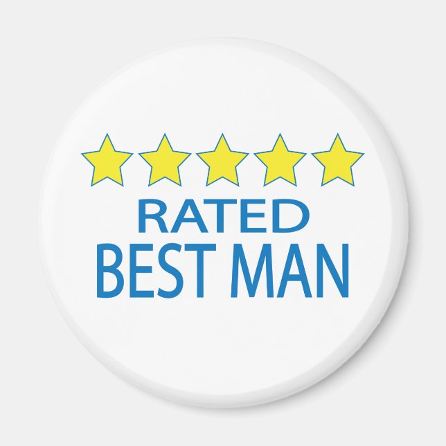 Imán El mejor hombre de cinco estrellas (Frente)