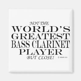 Imán El mejor jugador de Clarinet de Bass está cerca