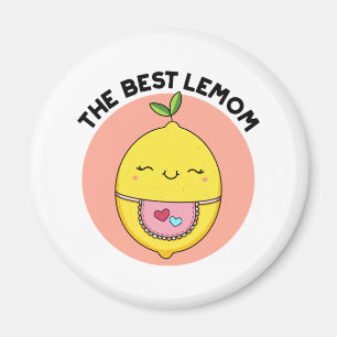 Imán El mejor limón divertido de Lemom