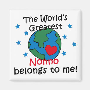 Imán El mejor Nonno pertenece a mí