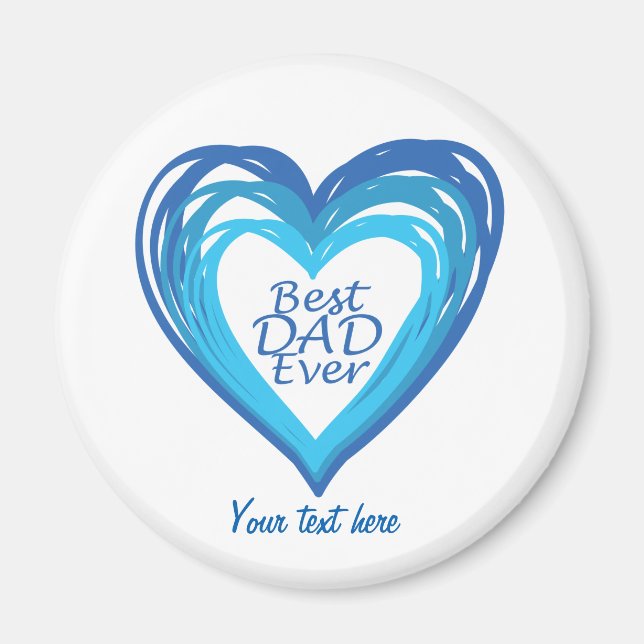 Imán El mejor padre de la historia (Frente)