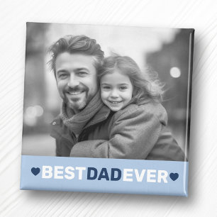 Imán El mejor padre de la historia de la foto corazón d