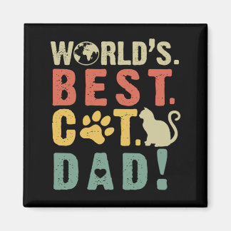 Imán El mejor padre del gato del mundo