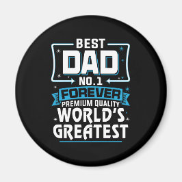 Imán El mejor padre del mundo para hombres, el mejor nú