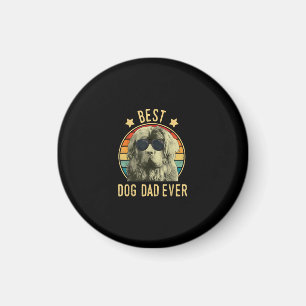 Imán El mejor padre del perro. regalo del día del pro