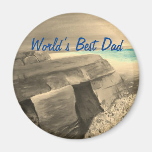 Imán El mejor papá del mundo