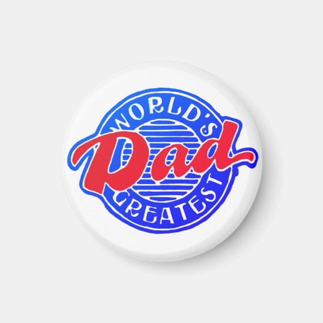 Imán El mejor papá del mundo (Frente)