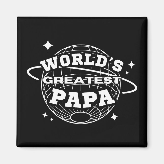 Imán El mejor papá del mundo (Frente)