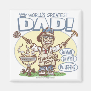 Imán El mejor papá del mundo