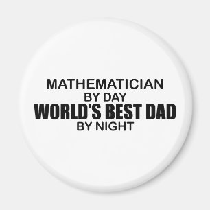 Imán El mejor papá del mundo - matemático